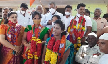 ಬಿಜೆಪಿಗೆ ಒಲಿದ ಹುಳಿಯಾರು ಪಟ್ಟಣ  ಪಂಚಾಯತಿ