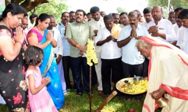 ಸವಾಲಿನ ರಾಜಕಾರಣದ ನಂತರ ಅಭಿವೃದ್ಧಿಯತ್ತ ಚಿತ್ತ ಹಲವು ಕಾಮಗಾರಿಗಳಿಗೆ ಚಾಲನೆ ನೀಡಿದ ಗೌರಿಶಂಕರ್