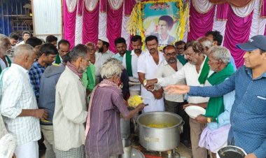 ಪುನೀತ್ ರೀತಿ ರಾಜಕಾರಣಿಗಳು ಸಮಾಜ ಸೇವೆ ಮಾಡಲಿ: ಹೊಸಹಳ್ಳಿ ಚಂದ್ರಣ್ಣ