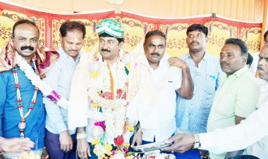 ಕಾಮಧೇನಹಳ್ಳಿಯಲ್ಲಿ ಅಭಿನಂದನೆ ಸಮಾರಂಭ ಕಾಂಗ್ರೆಸ್ನಿಂದ  ಮಾತ್ರ ಜನಪರ ಆಡಳಿತ-ಅನಿಲ್ಕುಮಾರ್
