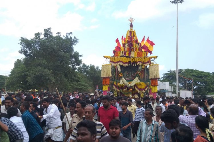 ತಿಪಟೂರು ಗ್ರಾಮದೇವತೆ ಕೆಂಪಮ್ಮದೇವಿ ರಥೋತ್ಸವ