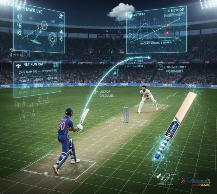 ಕ್ರಿಕೆಟ್ ಅಂಗಳದಲ್ಲಿ ಗಣಿತದ ಆಟ!